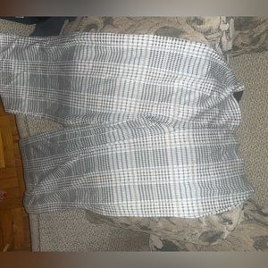 H&M plaid pants